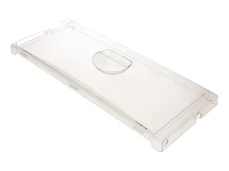 Frente Cajón Curvo 197MM Cristal Transparente