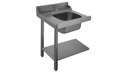 Mesa auxiliar con fregadero izquierdo PAL 70 SX