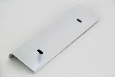 Maniglia per porta bianca