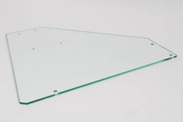 Flat Side Glass with Lower Holes