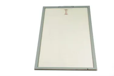 Tapa inferior de cristal con marco