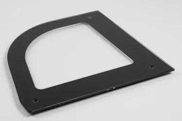 RH Side Glass for Curved Model  Black