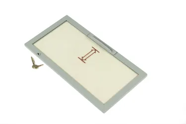 Tapa superior de cristal con marco