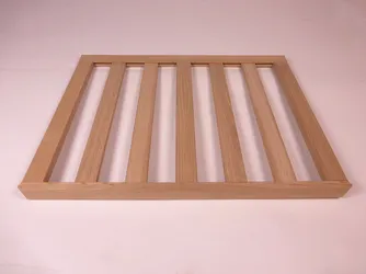 Estante de madera 510x35x395 mm