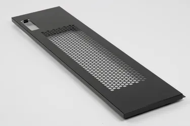 Machinery front panel for 938 mm module Black