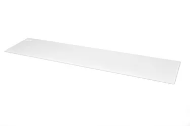 Estante de cristal central + LED