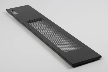 Panel frontal para módulo de 1250 mm Negro