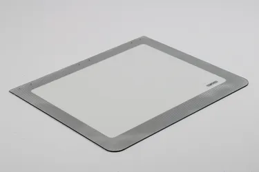 Glass Lid 625x540x4 Transp./w dotted black edge