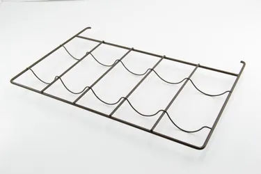 Wire Shelf Wine Flat Brown