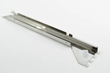 Soporte izquierdo para estante de cristal