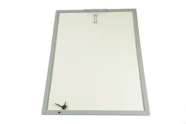 Tapa superior de cristal con marco