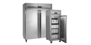 Nerezové mraziace skrine