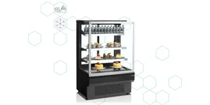 Szafy chłodnicze przeszklone