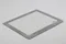Glass Lid 625x540x4 Transp./w dotted black edge