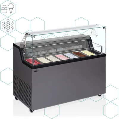 Морозильные витрины для мороженого - статик