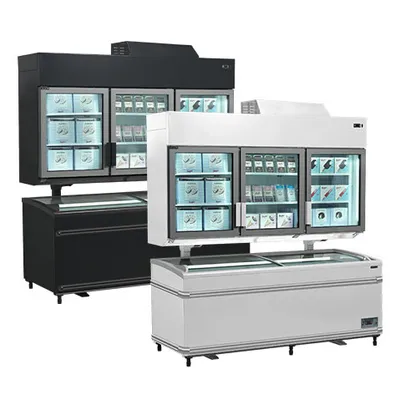 Chladiace vitríny nad ostrov